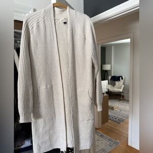 Universal Thread Women's Cream Beige Long Cardigan • M
